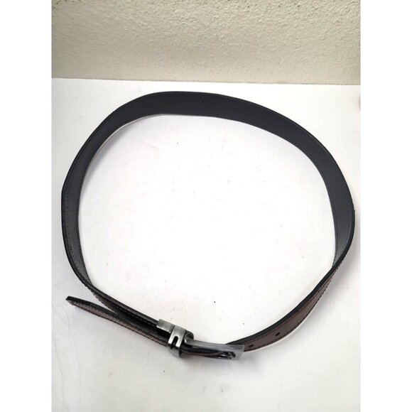 Fossil Genuine Leather Brown & Black Men's Belt Size 36 - Picture 1 of 6